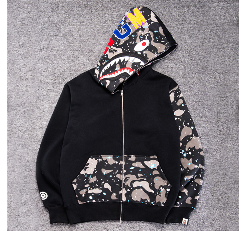 Bape Head portrait black